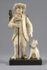 Statuette de colporteur : barbier ambulant avec son chien, image 3/8