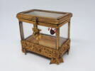 Coffret en cristal, bronze doré et cuivre doré, image 1/7