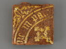 Carreau de pavement bicolore, d'un ensemble de quatre (OA 10218 1 à 4), image 1/2
