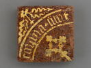 Carreau de pavement bicolore, d'un ensemble de quatre (OA 10218 5 à 8), image 1/2