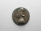Médaille : Boldu (Jean) graveur de médailles / jeune homme nu assis entre une vieille femme et un génie ailé, image 1/2