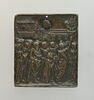 Plaquette : La sibylle montrant la Vierge dans le ciel à l'empereur Auguste, image 1/2