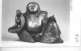 Statuette en bois laqué, image 2/2