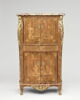 Secrétaire en armoire à marqueterie de scènes chinoises, image 1/17