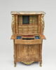 Secrétaire en armoire à marqueterie de scènes chinoises, image 3/17