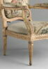 Canapé à joues, d'une suite de deux (avec OA 10506 2) et de huit fauteuils 