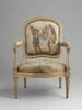 Canapé à joues, d'une suite de deux (avec OA 10506 2) et de huit fauteuils 