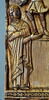 Plaque centrale d'un triptyque : La Crucifixion ; Saintes femmes au tombeau, image 5/8