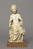Statuette : Sainte assise, image 3/5