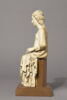 Statuette : Sainte assise, image 4/5