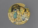 Plat rond : Alexandre et Roxane, image 1/5