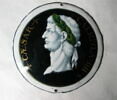 Médaillon : Caligula , d'une série de quatre médaillons 