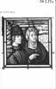 Vitrail : deux personnages à mi-corps, image 2/2