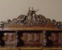 Buffet à étagère en chêne ciré, image 2/4