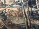 Fragment d'une tapisserie : allégorie du mois de juillet, la chasse au cerf, le Retour de la chasse, image 7/15