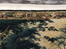 Fragment d'une tapisserie : allégorie du mois de juillet, la chasse au cerf, le Retour de la chasse, image 10/15