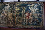 Fragment d'une tapisserie : allégorie du mois de juillet, la chasse au cerf, le Retour de la chasse, image 14/15