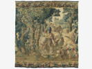 Fragment de tapisserie : allégorie du mois de juillet, la chasse au cerf, le Lancer ou le Rapport, image 1/4