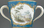 Gobelet à lait à deux anses et sa soucoupe, image 13/15