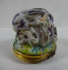 Bonbonnière en porcelaine en forme de lapine, image 2/5