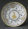Tasse et soucoupe en porcelaine tendre, image 7/11