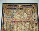 Tapisserie : 12ème pièce de la tenture de saint Anatoile de Salins représentant le Miracle de l'eau, image 4/4
