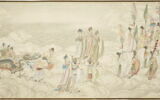 L'officier des eaux, troisième originel (Xiayuan shuiguan tu
下元水官圖), image 13/17