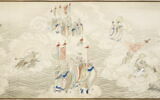 L'officier des eaux, troisième originel (Xiayuan shuiguan tu
下元水官圖), image 10/17