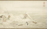 L'officier des eaux, troisième originel (Xiayuan shuiguan tu
下元水官圖), image 15/17