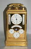 Pendule de voyage de Paul Brocot dans son écrin, image 1/7