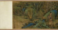 Rouleau: Sept gentilshommes passent les cols (Qizi duguantu 七子度關圖), image 3/16