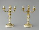 Paire de candélabres à trois branches, image 1/10