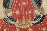 Dais de Charles VII : deux anges tenant une couronne, image 11/13