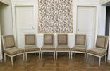 Chaise, d'un ensemble de six chaises et deux bergères d'un salon du château de Madame Elisabeth à Montreuil (OA 9972 à OA 9979), image 2/7