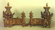 Chenet à lyre, d'une paire (avec OA 5265 1), image 2/2