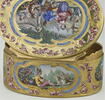 Tabatière ovale à décor de scènes rustiques, image 2/5