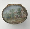 Tabatière ovale en or de couleurs ornée de miniatures, image 4/9
