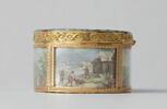 Tabatière ovale en or de couleurs ornée de miniatures, image 9/9