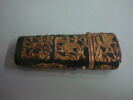 Etui-nécessaire en galuchat vert, image 1/3