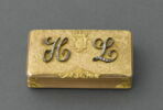 Tabatière en or rectangulaire, image 3/6