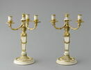 Candélabre à trois branches, d'une paire (MV 854), image 1/16