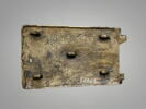 Plaque-boucle de ceinture à décor figuré : Daniel dans la fosse aux lions, image 2/3