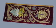 Fragment de parement d'autel à rinceaux, grenade et raisins, image 6/7