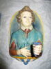 Plaque porte-lumière :  Jeune homme en buste, image 2/2