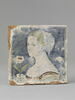 Carreau carré : buste de femme, image 1/6