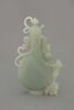 Petit vase à couvercle et à panse aplatie, image 1/3