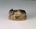 Tabatière en forme de chien dogue, image 1/6