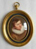 Médaillon représentant un jeune homme, image 1/2