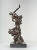 Groupe sculpté : Enlèvement de la Sabine, image 1/6