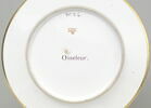 Assiette du Service Encyclopédique : Oiseleur, image 2/2